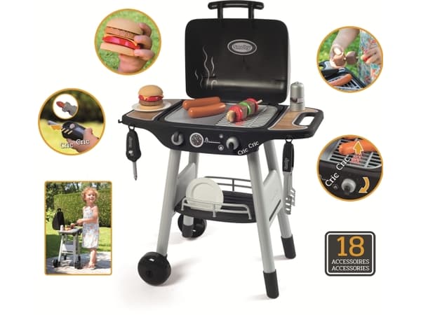 Smoby BBQ Grill -leikkigrilli