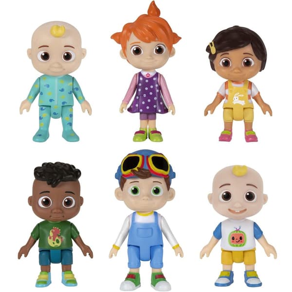 CoComelon, Family and Friends - 6x Figurer | CDON