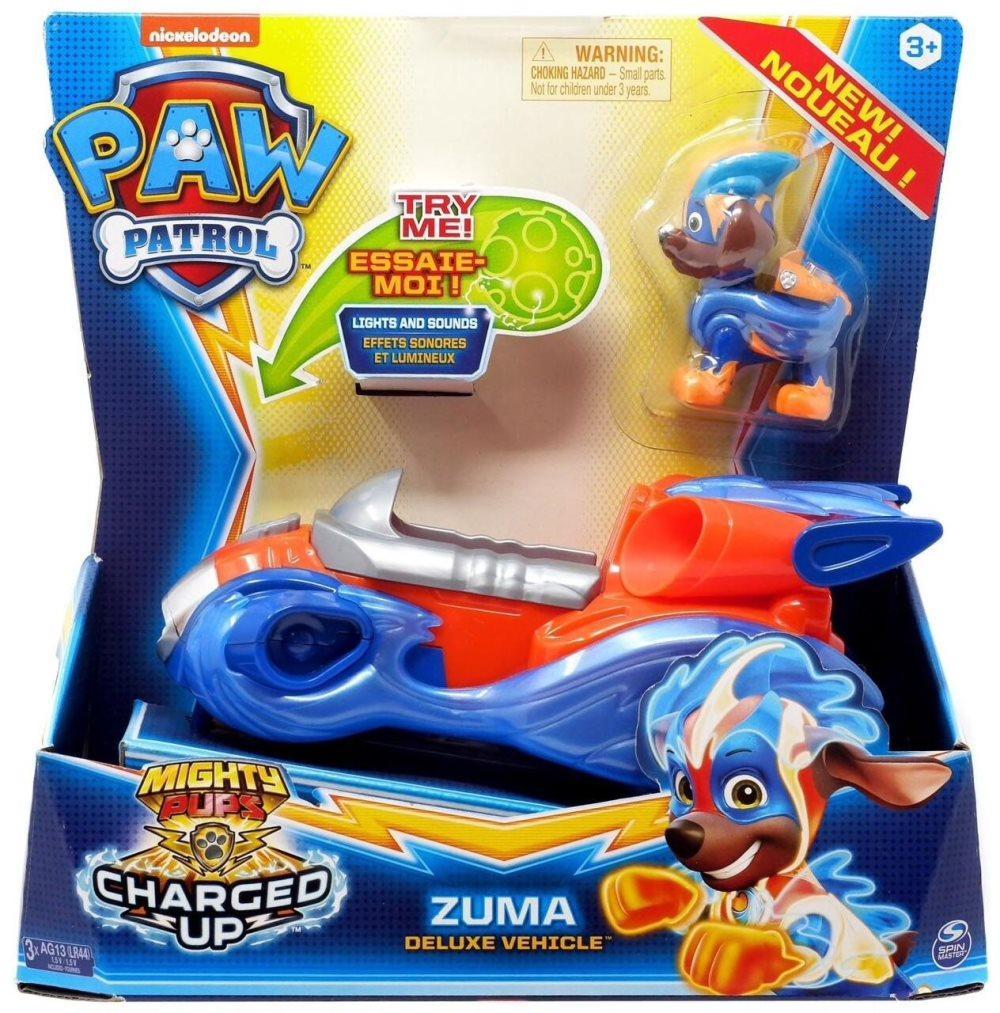 Paw Patrol Charged Up Zuma Deluxe Fordon