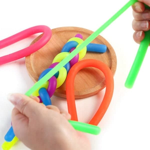 Monkey Noodles Sensory Fidget Toy - Blandade färger