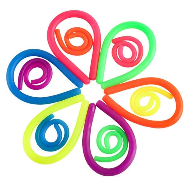 Monkey Noodles Sensory Fidget Toy - Blandade färger