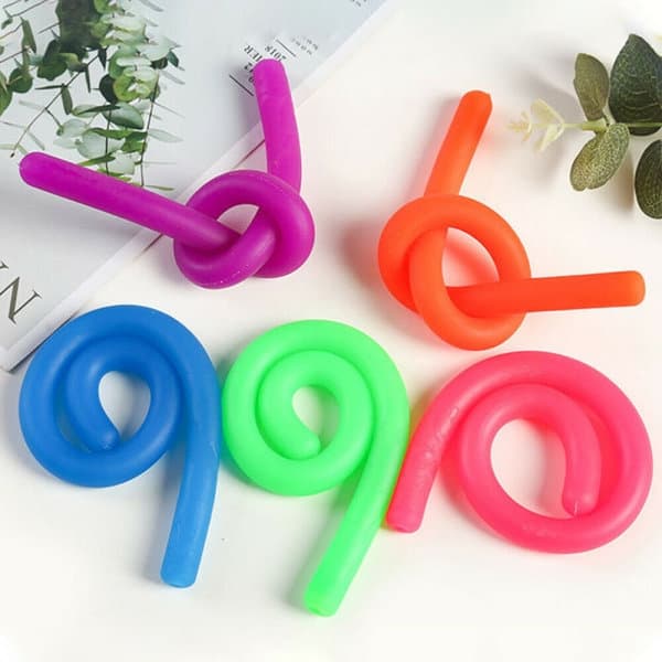 Monkey Noodles Sensory Fidget Toy - Blandade färger