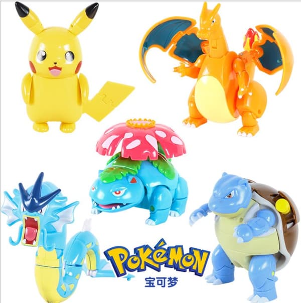 Pokemon POP Action Poke Ball - 6. malli