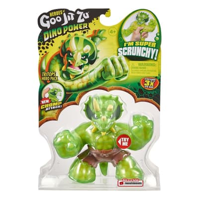 Goo Jit Zu Hero Pack 1-p Dino Power Tritops
