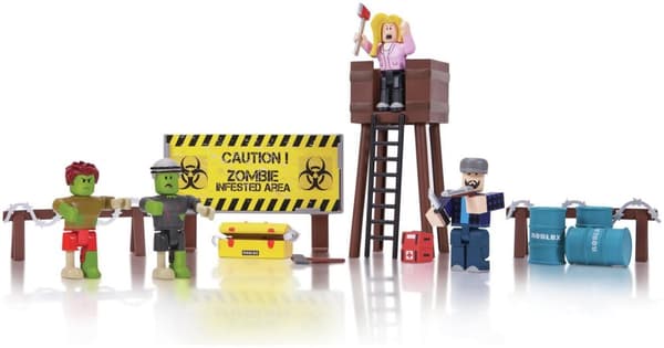 Roblox 10761 Zombie Attack Playset