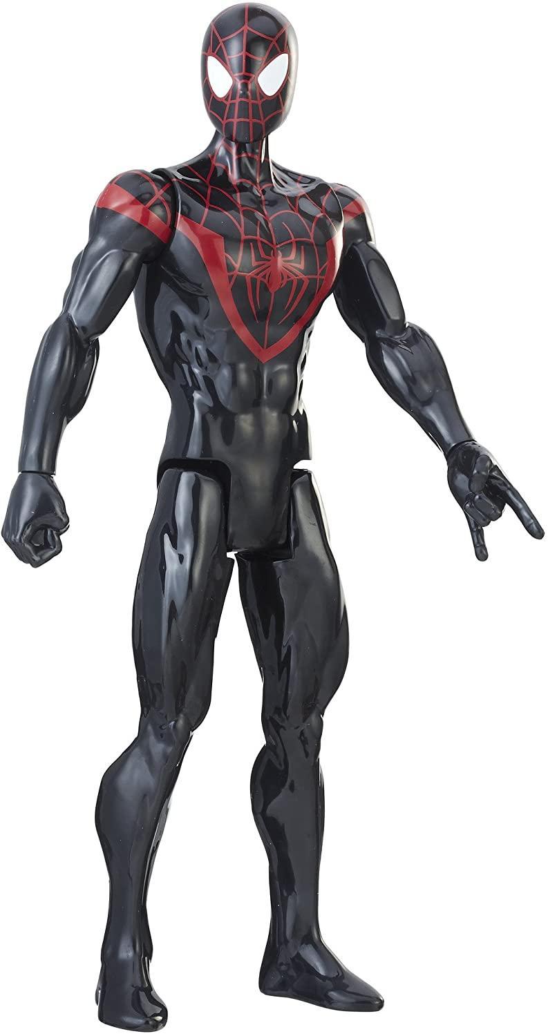 Spider-Man Miles Morales Titan Hero Figure Spindelmannen Med Power FX Port