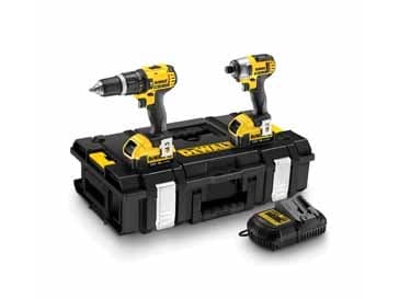 Dewalt akkuporakone 18V 4.0Ah + akku-iskuporakone 18V 4.0Ah - DCK285M2
