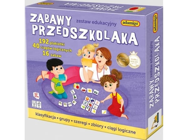Adamigo esikoululaisen pelit