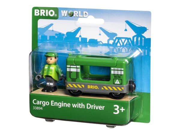 BRIO World - Lastmotor med förare