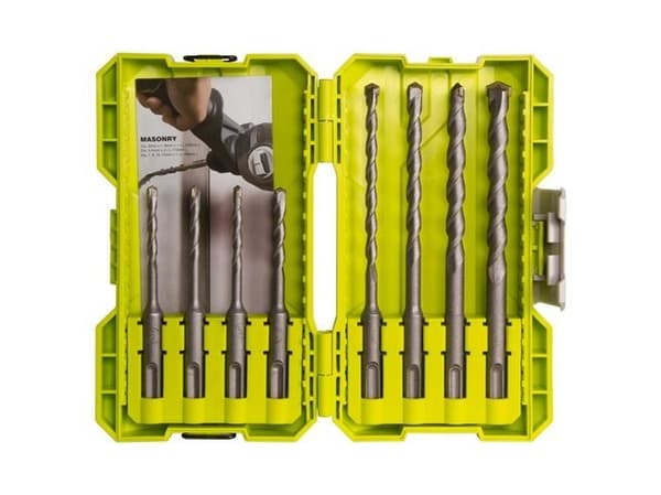 Ryobi RAK08SDS2, Rotasjons hammer, For murverk, Høyrehåndsrotasjon, Hård Betong, Murverk, SDS Plus, R18SDS, RSDS680, RSDS800, RSDS1050