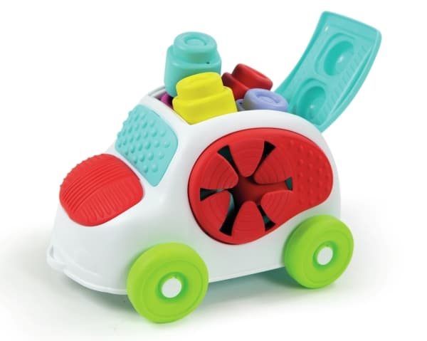 Clementoni Soft Clemmy - Touch, Discover and Guide Sensory Car