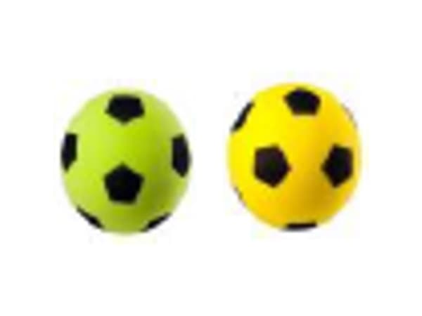 Spring Summer Soft Foam Football Size 2, 2 at. assorteret