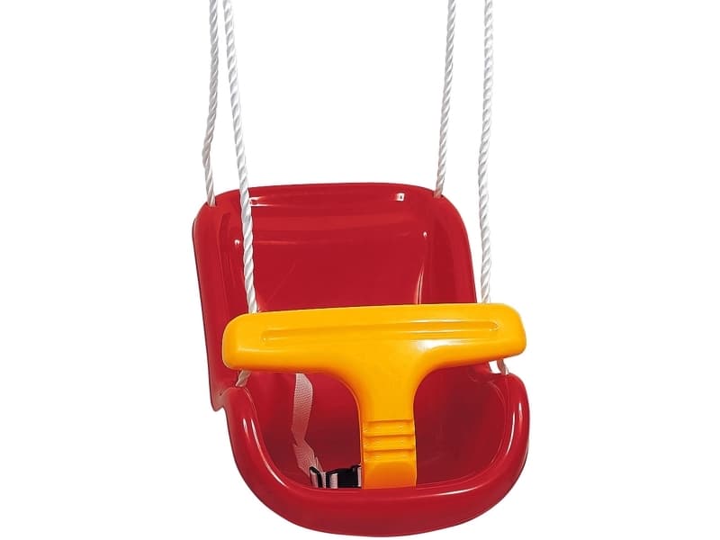 Baby Swing Deluxe - Red/Yellow