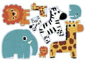 Miniatyrbilde 1 av 3: DJECO In the jungle 3/4/5/6 - 25,5 x 21.5 x 3.5 cm, Tre