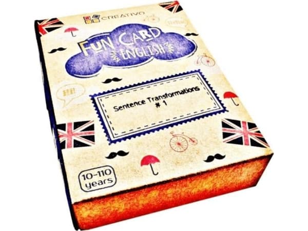 Creativo Fun Card English Sentence Transformations # 1