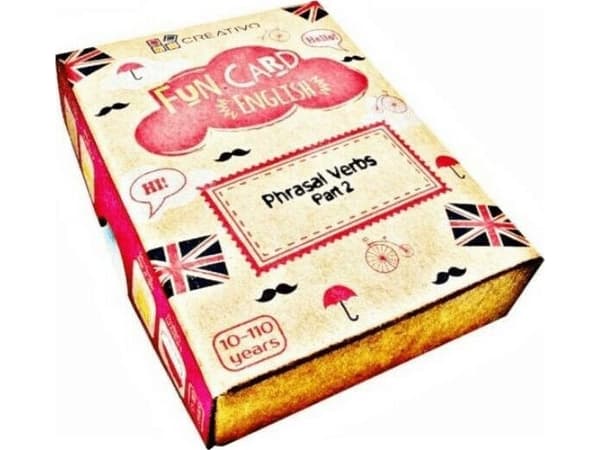 Creativo Fun Card English Phrasal Verbs Part 2 CREATIVO