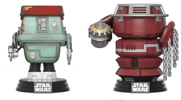 Funko! POP Exclusive Star Wars Fighting Droids 2-pack