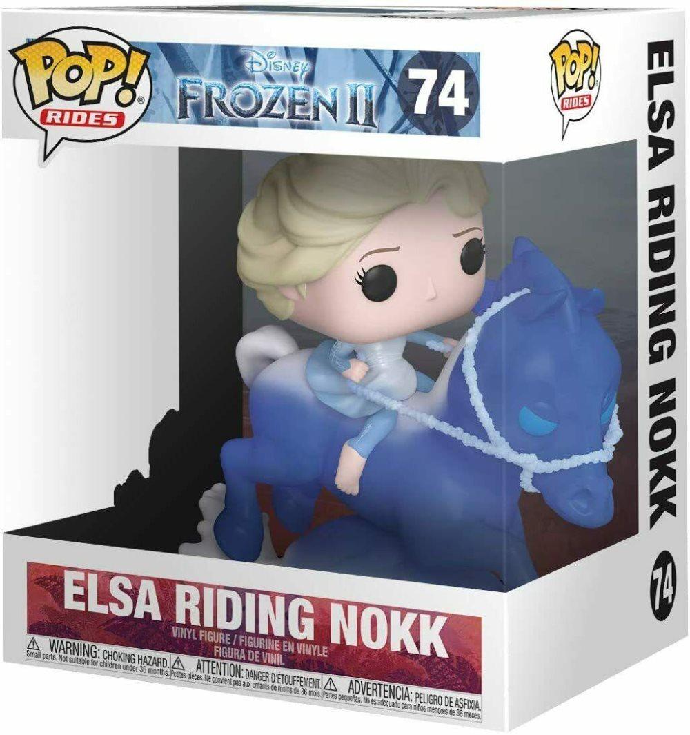 Funko! POP Rides Disney Frozen 2 Elsa riding Nokk