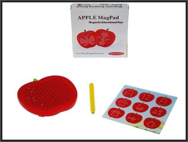 Hipo magnettavla Apple med bollar QH931
