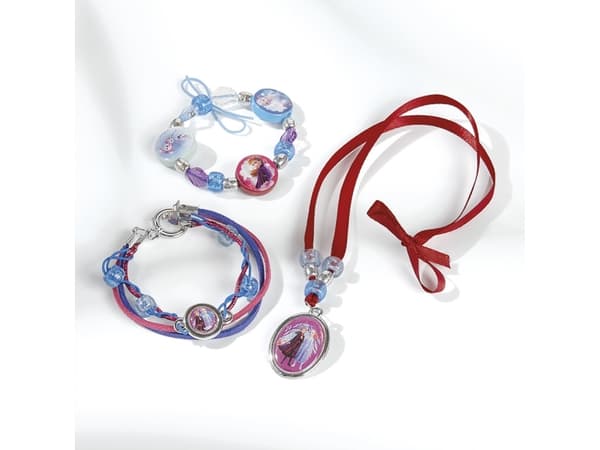 Totum Disney Frozen 2 Sister Love Jewels, Children''s jewellery making set, 4 vuosi/vuosia, Monivärinen