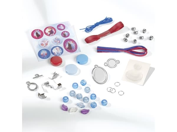 Totum Disney Frozen 2 Sister Love Jewels, Children''s jewellery making set, 4 vuosi/vuosia, Monivärinen