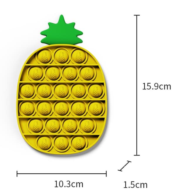 Popit Fidget Toys Pop It - CE Godkänd 8st modeller
