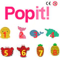 Miniatyrbillede 2 af 11: Popit Fidget Toys  Pop It - CE-godkendte 8 modeller
