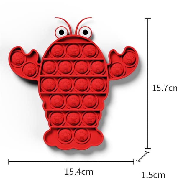 Popit Fidget Toys  Pop It - CE-godkendte 8 modeller