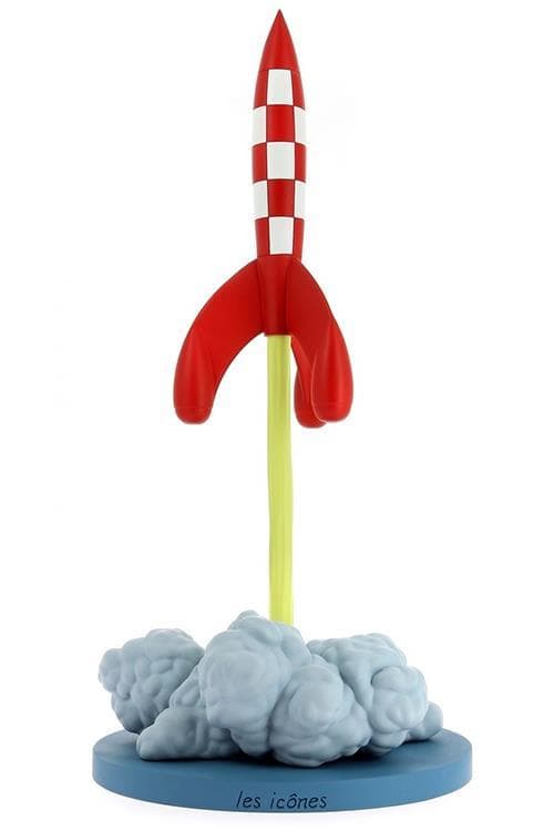 Tintin - Resin - Avfyrande raket