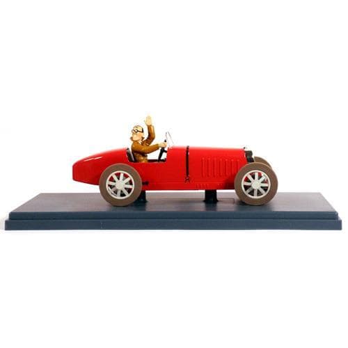 Tintin - 1:24 Modellbil #41 - Bugatti - Bobby Smiles