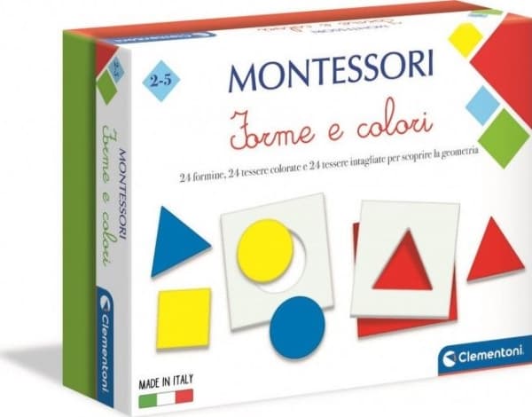 Clementoni Clementoni Montessori Kształty i kolory 50692