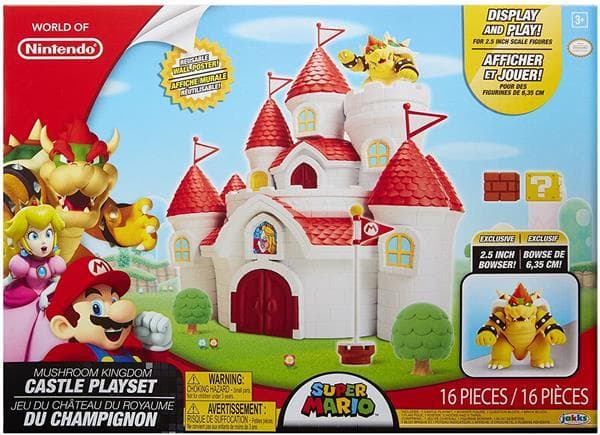 Super Mario Mushroom Kingdom Castle Play set