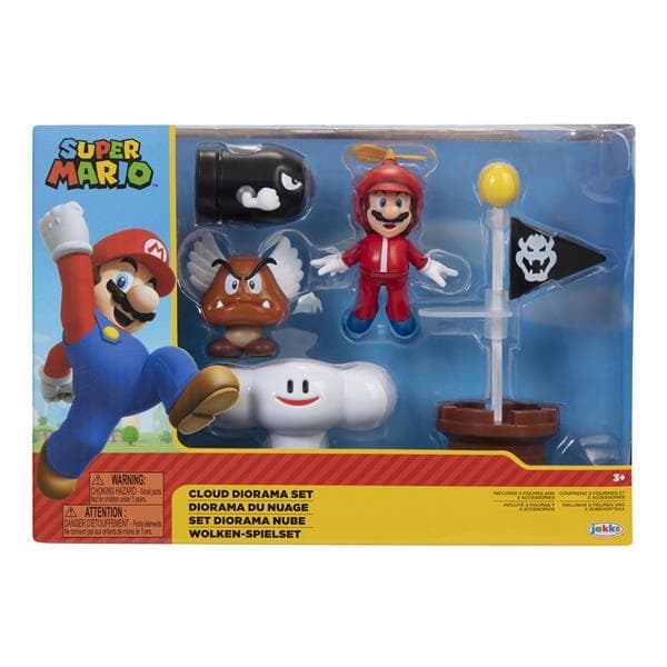 Super Mario Cloud Diorama Play Set