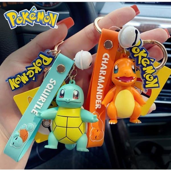 Pokémon Pikachu Bulbasaur Squirtle Charmander -avaimenperät