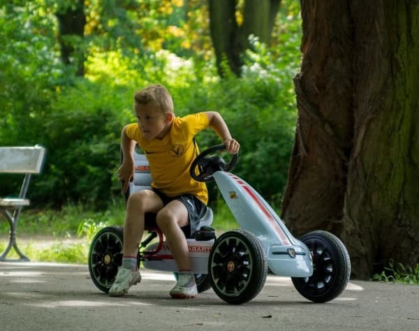 Milly Mally Milly Mally Gokart na pedały Abarth White