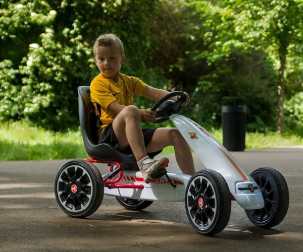 Milly Mally Milly Mally Gokart na pedały Abarth White