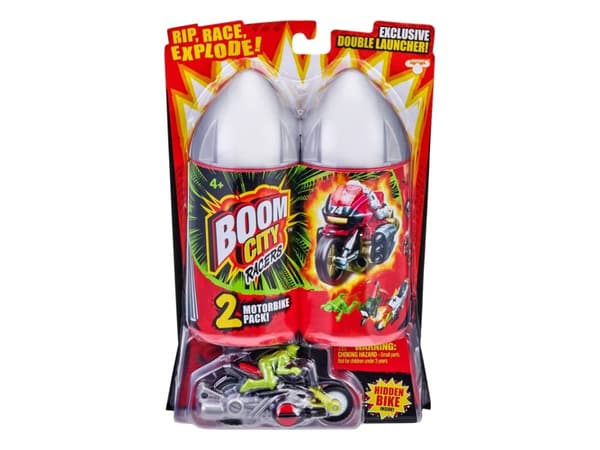 Boom City RACERS S2, MOTORBIKES 2PK