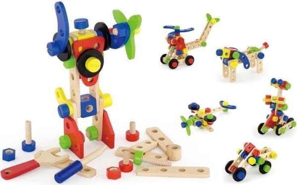 VIGA 50383 CONSTRUCTIVE CLOCKS 48 ELEMENTS (0889, Viga)