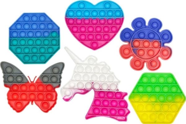 Pop It - Fidget - Sekalainen - 1 kpl - Valikoima