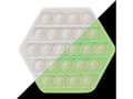 Pikkukuva 4 / 5: Pop It - Fidget - Glow In The Dark - 1 stk. - Assorteret