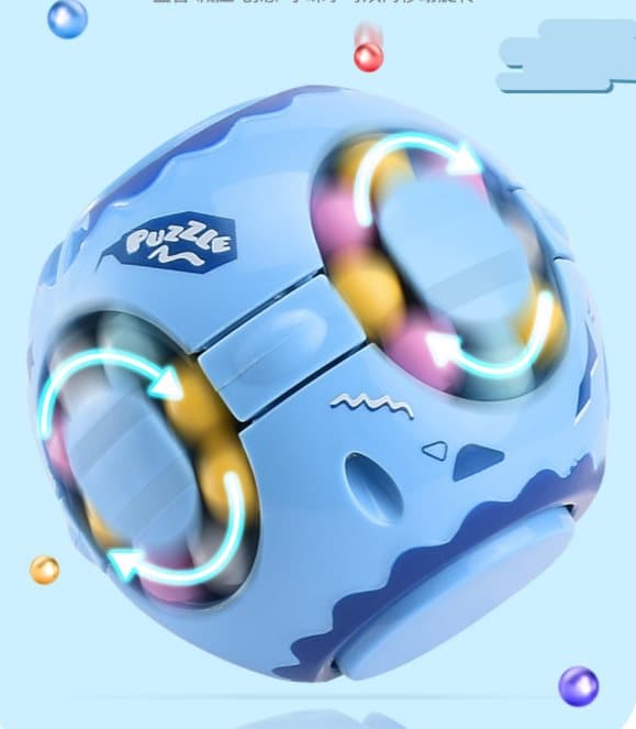 Fidget Toy Puzzle Ball Pop It Cube 3. väri