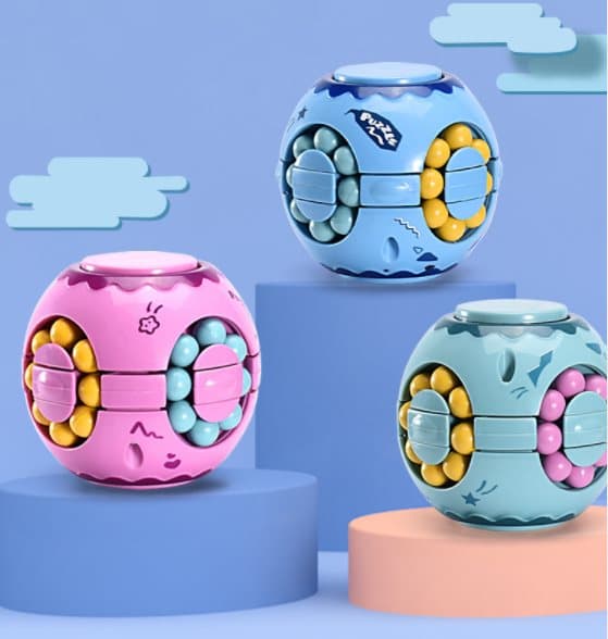 Fidget Toy Puzzle Ball Pop It Cube 3. väri
