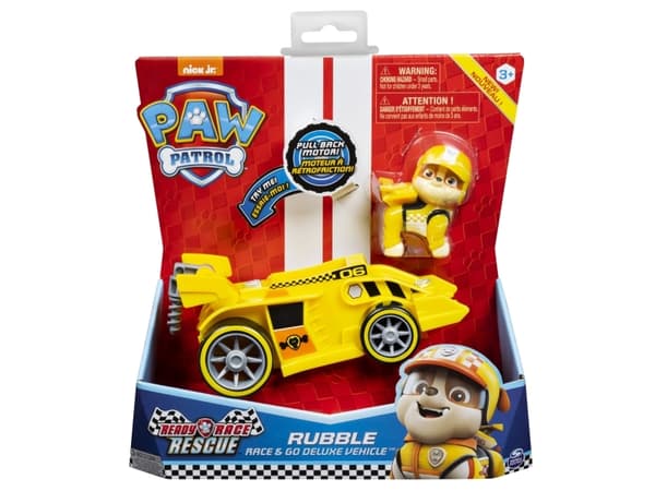 Paw Patrol Ready Race Rescue - Rubble Race & Go Deluxe Vehicle