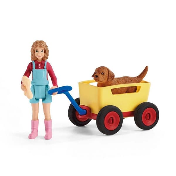 schleich® FARM WORLD Utflykt med kärra 42543