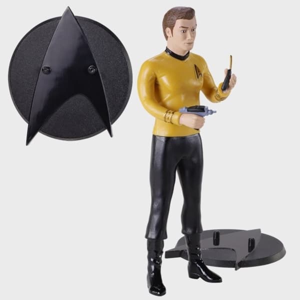 Samlarfigur: Star Trek Kirk - Bendyfig Figure