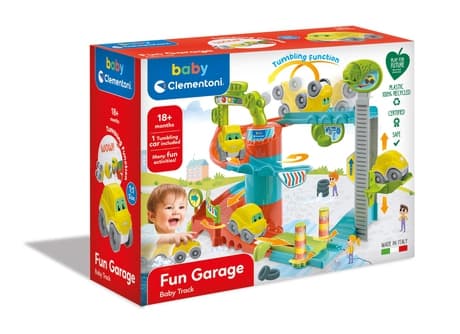 Clementoni Fun Garage, 1,6 År, Multifärg