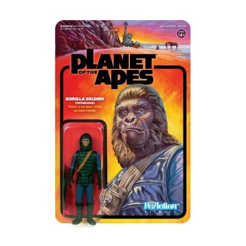 Keräily Hahmo: Planet Of The Apes Reaction figure -  Ape Soldier 2 (Patrolman)