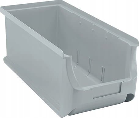 Allit 456294 Opbevaringskasser (B x H x T) 125 x 150 x 320 mm Grå 1 stk