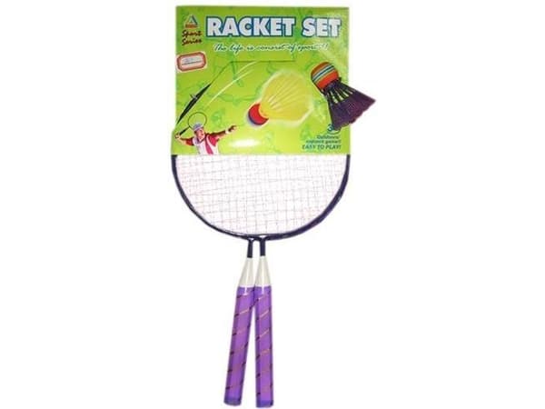 Mega Creative 52cm metal rackets with shuttlecock (232804)