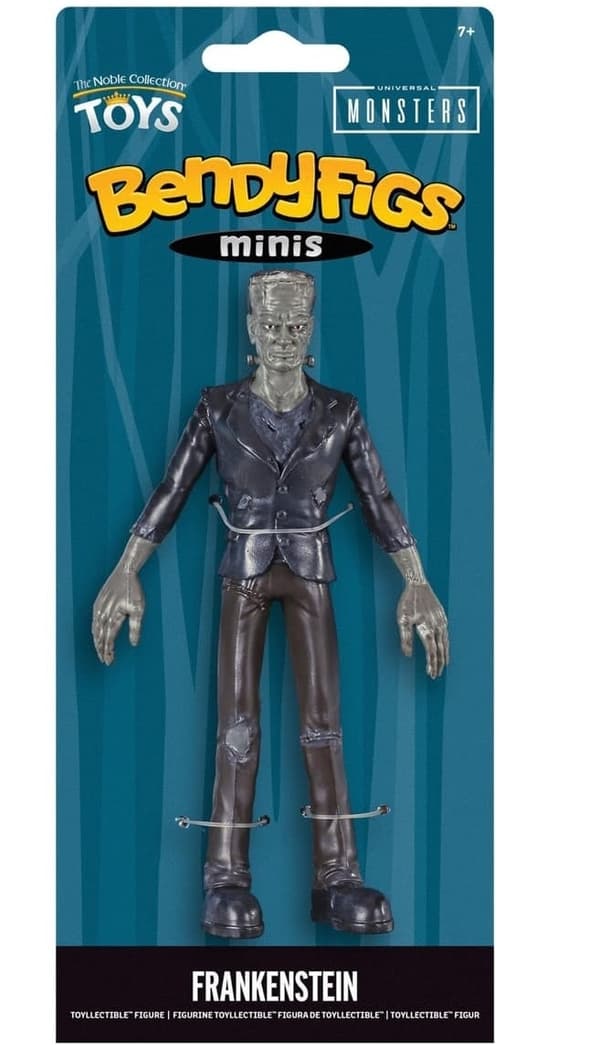 Keräily Hahmo: Frankenstein - Universal Bendyfig Figure